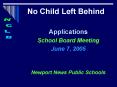 No Child Left Behind PowerPoint PPT Presentation