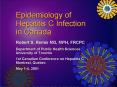 Epidemiology of Hepatitis C Infection in Canada PowerPoint PPT Presentation