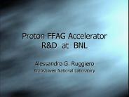 Proton FFAG Accelerator R