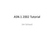 ASN.1 2002 Tutorial