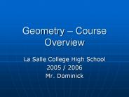 Geometry 