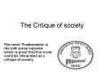 The Critique of society PowerPoint PPT Presentation