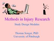 Methods in Injury Research
