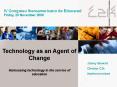 Technology as an Agent of Change PowerPoint PPT Presentation