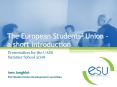 The European Students PowerPoint PPT Presentation