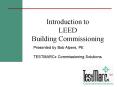Introduction to LEED Building Commissioning PowerPoint PPT Presentation