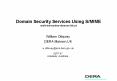 Domain Security Services Using S/MIME draft-ietf-smime-domsec-04.txt PowerPoint PPT Presentation