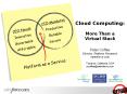 Cloud Computing: More Than a Virtual Stack Peter Coffee Director, Platform Research salesforce.com Torrance, California, USA pcoffee@salesforce.com PowerPoint PPT Presentation
