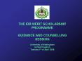 THE IDB MERIT SCHOLARSHIP PROGRAMME PowerPoint PPT Presentation