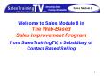 Welcome to Sales Module 8 in PowerPoint PPT Presentation