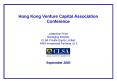 Hong Kong Venture Capital Association Conference Josephine Price Managing Director CLSA Private Equi PowerPoint PPT Presentation