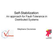 Self-Stabilization:%20An%20approach%20for%20Fault-Tolerance%20in%20Distributed%20Systems