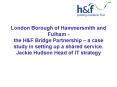 London Borough of Hammersmith and Fulham the H PowerPoint PPT Presentation