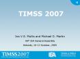 TIMSS 2007 PowerPoint PPT Presentation