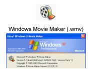 Windows Movie Maker 'wmv