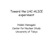 Toward%20the%20LHC-ALICE%20experiment