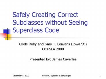 presentation player overlay