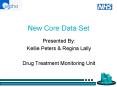 New Core Data Set PowerPoint PPT Presentation