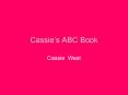 Cassies ABC Book PowerPoint PPT Presentation