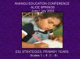 Strategies Early years scales16 PowerPoint PPT Presentation