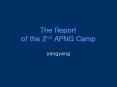 The Report of the 2nd APNG Camp PowerPoint PPT Presentation