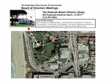 The Redondo Beach Historic Library