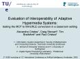 Evaluation of Interoperability of Adaptive Hypermedia Systems: testing the MOT to WHURLE conversion PowerPoint PPT Presentation