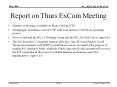 WG Report on Thurs Albuquerque ExCom Meeting PowerPoint PPT Presentation