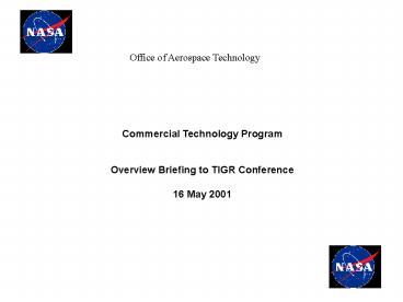Office of Aerospace Technology