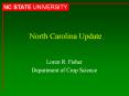 North Carolina Update PowerPoint PPT Presentation