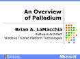 An Overview of Palladium PowerPoint PPT Presentation