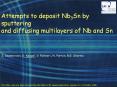 Attempts%20to%20deposit%20Nb3Sn%20by%20sputtering PowerPoint PPT Presentation