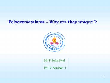 Supported Heteropoly acids