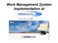Work Management System Implementation at PowerPoint PPT Presentation