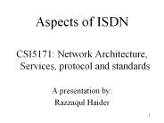 Aspects of ISDN