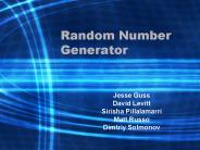 Random Number Generator