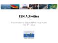 ESN Activities PowerPoint PPT Presentation