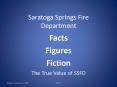 Saratoga Springs Fire Department PowerPoint PPT Presentation