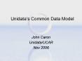 Unidatas Common Data Model PowerPoint PPT Presentation