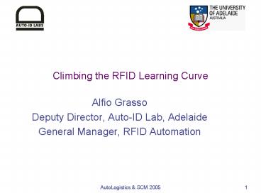 Climbing the RFID Learning Curve