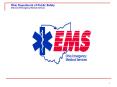 Ohio Department of Public Safety Division of Emergency Medical Services PowerPoint PPT Presentation