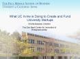 What UC Irvine is Doing to Create and Fund University Startups PowerPoint PPT Presentation
