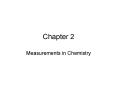 Measurements in Chemistry PowerPoint PPT Presentation