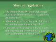 More on regulations PowerPoint PPT Presentation