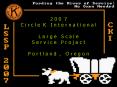 2 0 0 7 C i r c l e K I n t e r n a t i o n a l L a r g e S c a l e S e r v i c e P r o j e c t P o PowerPoint PPT Presentation