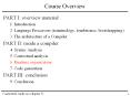 Course Overview PowerPoint PPT Presentation