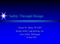 Safety Through Design PowerPoint PPT Presentation