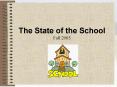 The State of the School Fall 2005 PowerPoint PPT Presentation