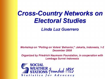 Polling on Voters Behavior