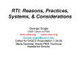 RTI: Reasons, Practices, Systems, PowerPoint PPT Presentation
